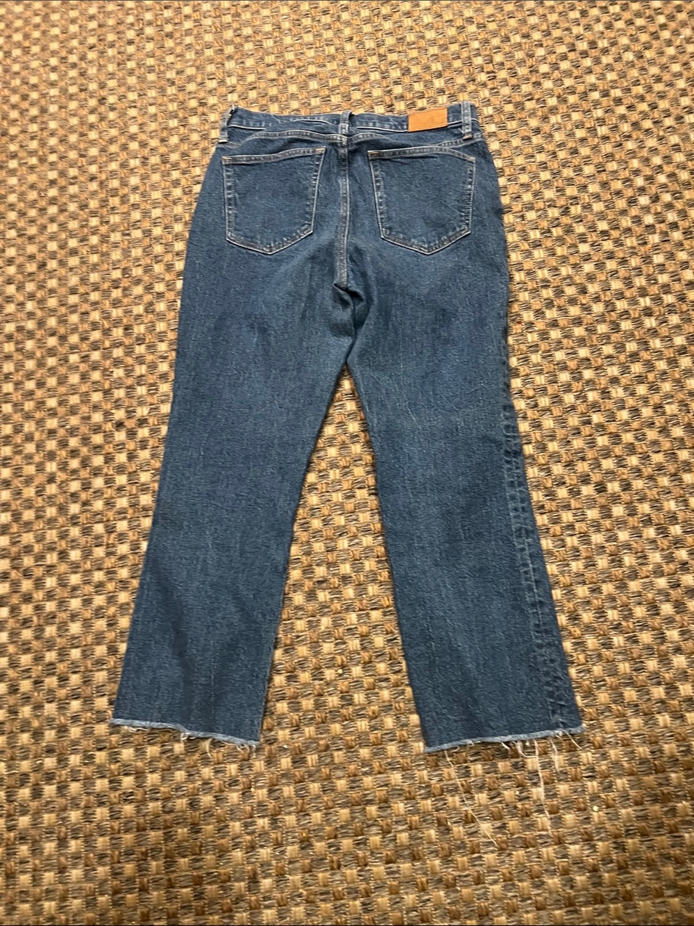 J. Crew Dark Blue Demi boot crop  Women's Jeans 9” Billie